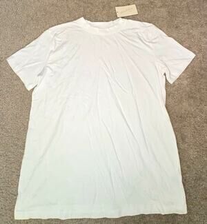 Universal Thread Women’s XS White Cotton Modal Stretch Crew Neck T-Shirt NWT